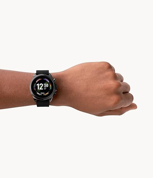 Fossil Gen 6 Digital Black Dial Men's Watch-FTW4061