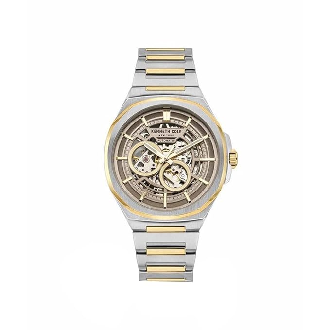 KENNETH COLE Analog White Dial Men's Stainless Steel Watch-Kcwgl2122303Mn