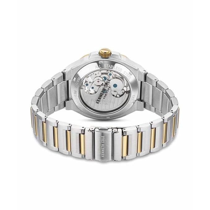KENNETH COLE Analog White Dial Men's Stainless Steel Watch-Kcwgl2122303Mn