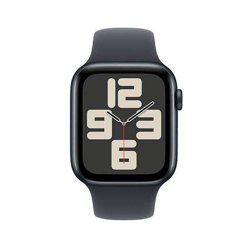 Apple Watch SE (2nd Gen, 2023) [GPS 44mm] Smartwatch with Midnight Aluminum Case with Midnight Sport Band. Fitness & Sleep Tracker, Crash Detection, Heart Rate Monitor, Retina Display